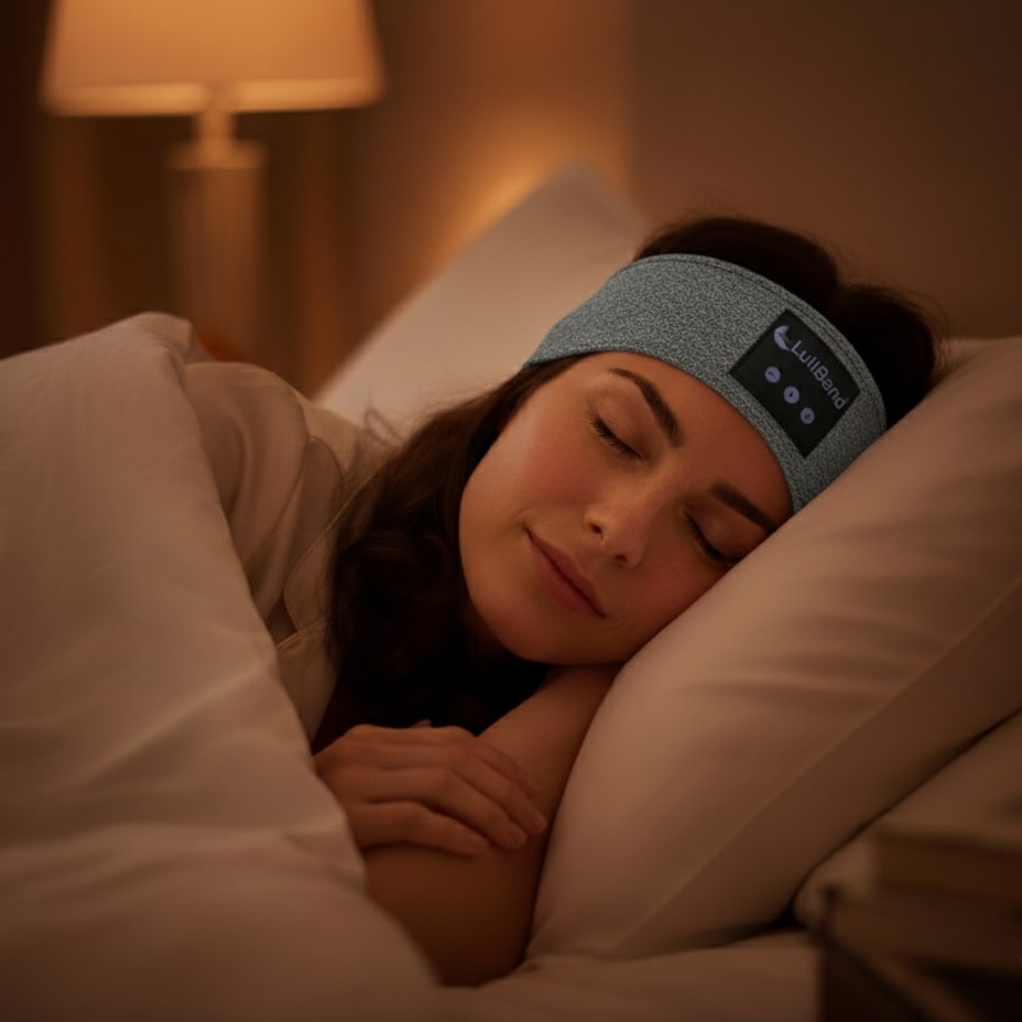 LullBand™ - Bandeau de Sommeil Anti-Bruit Pour Dormir
