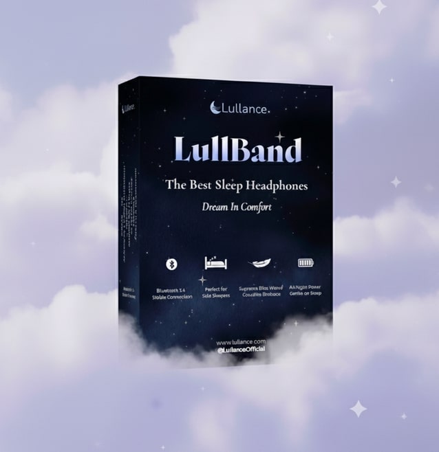 LullBand™ - Bandeau de Sommeil Anti-Bruit Pour Dormir