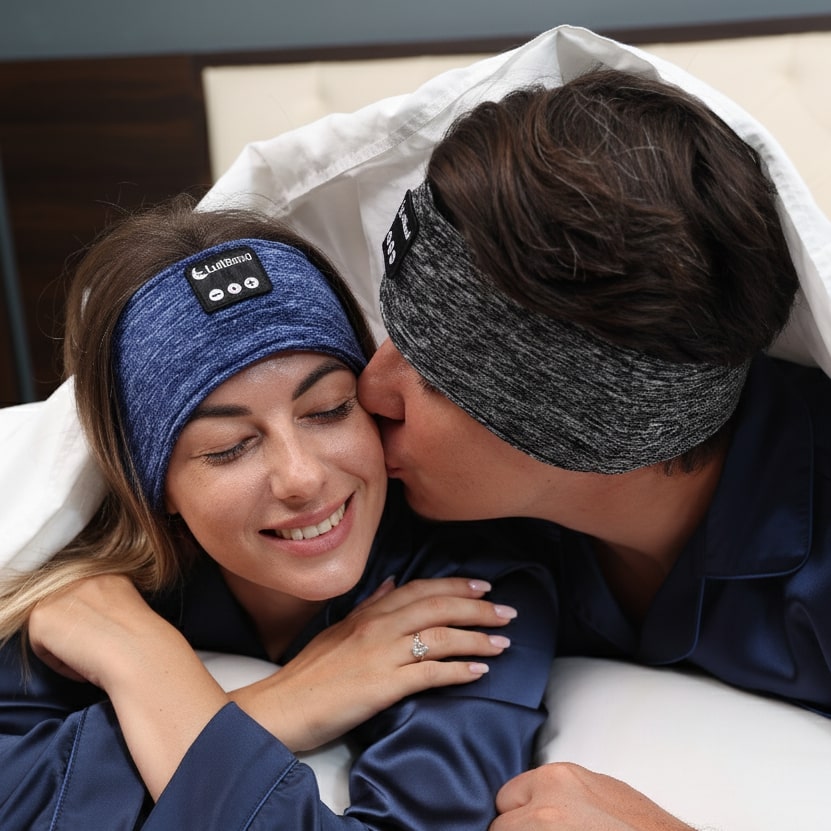 LullBand™ - Bandeau de Sommeil Anti-Bruit Pour Dormir