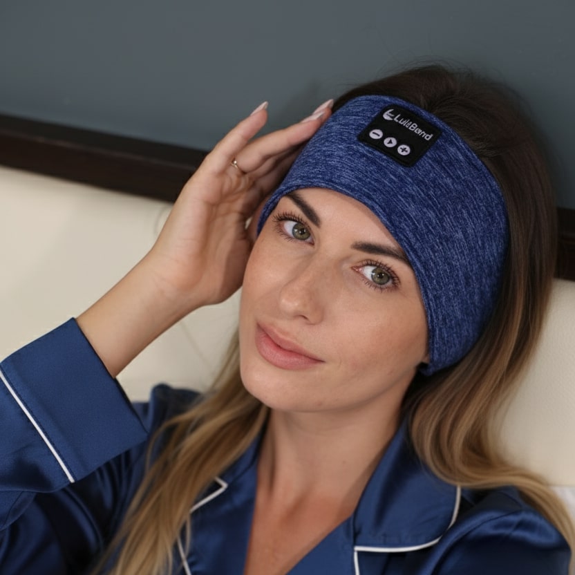LullBand™ - Bandeau de Sommeil Anti-Bruit Pour Dormir